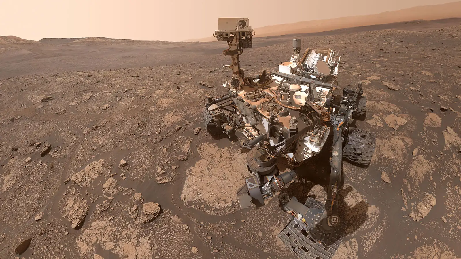 Curiosity’s Selfie at the ‘Mary Anning’ Location on Mars, courtesy of NASA/JPL-Caltech/MSSS.